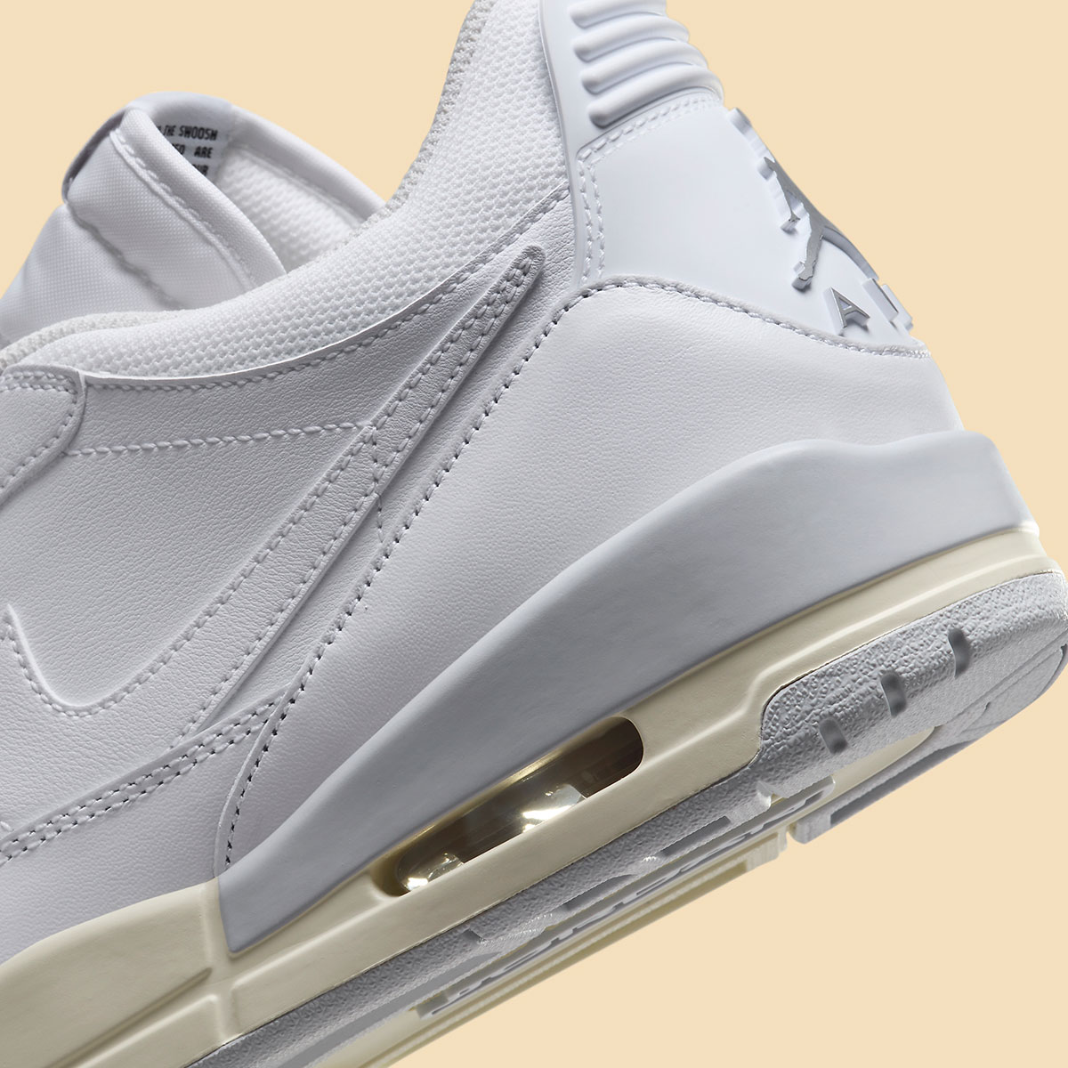 Jordan Legacy 312 Low White Coconut Milk Photon Dust Metallic Silver 9