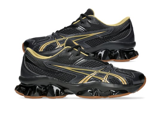 Kiko Kostadinov x ASICS GEL-Quantum Zientzia Releasing In Black And Gold