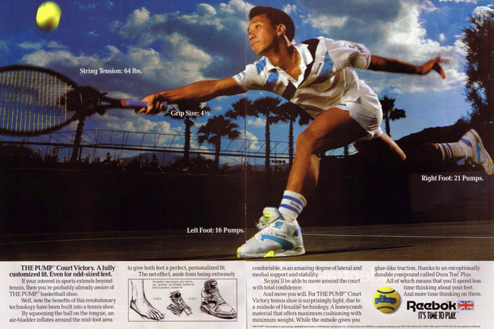 Michael Chang Pump Ad