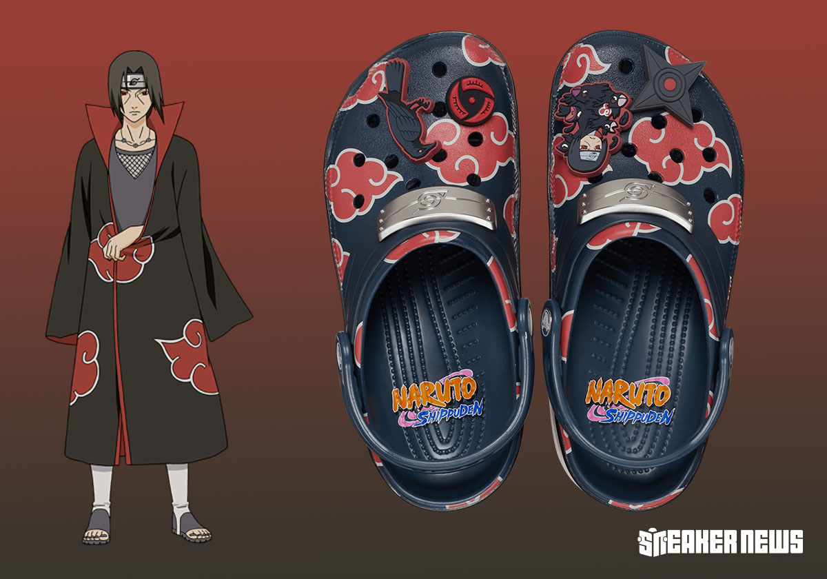 Naruto Crocs Itachi Release Date 209883 48i 2