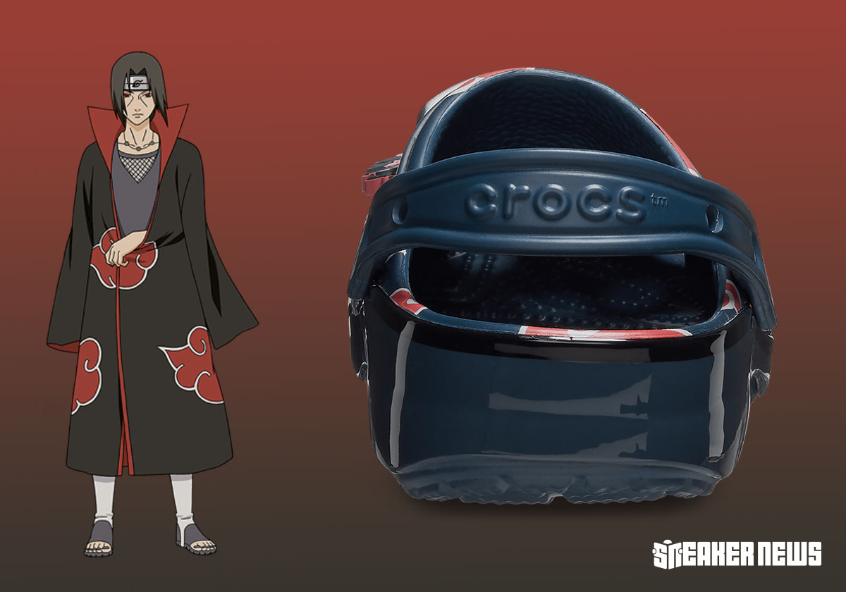 Naruto Crocs Itachi Release Date 209883 48i 5