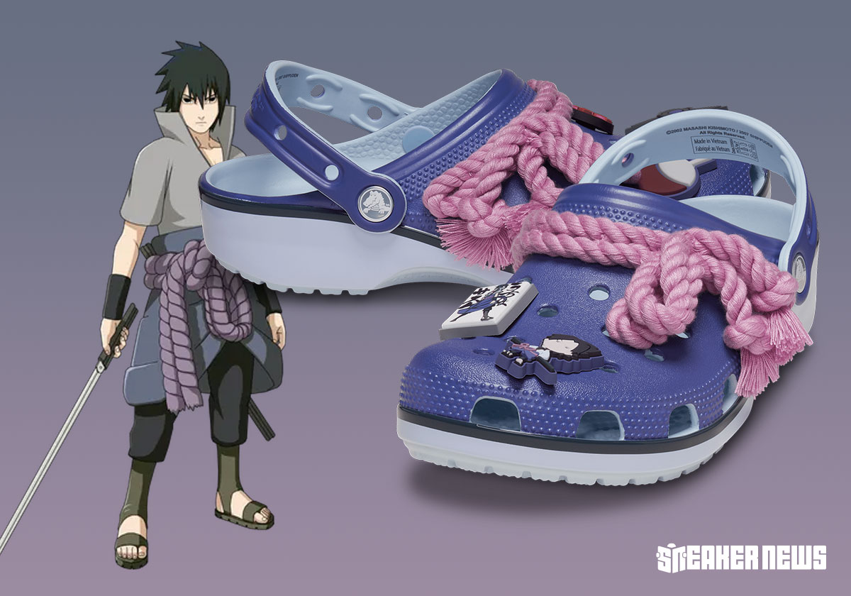 Naruto Crocs Sasuke Release Date 209884 4jq 1