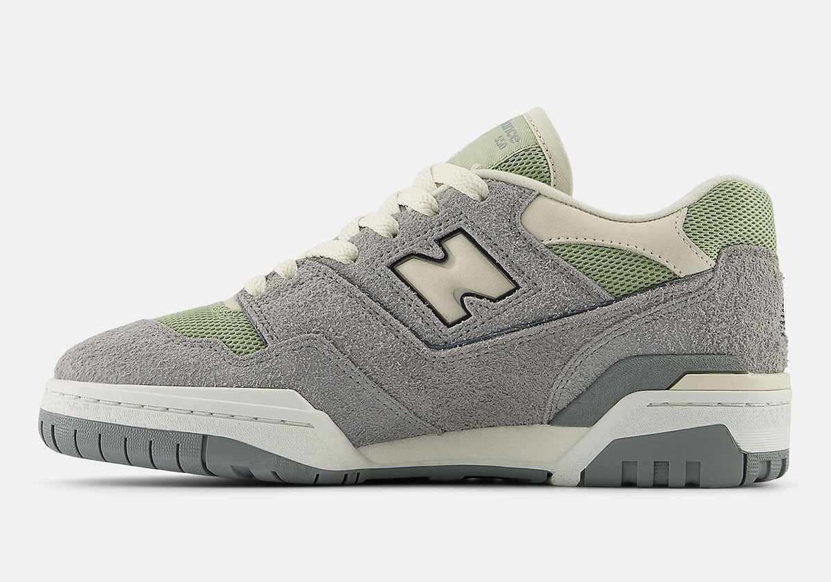 New Balance 550 Womens Slate Grey Olivine Linen Bbw550ar 4