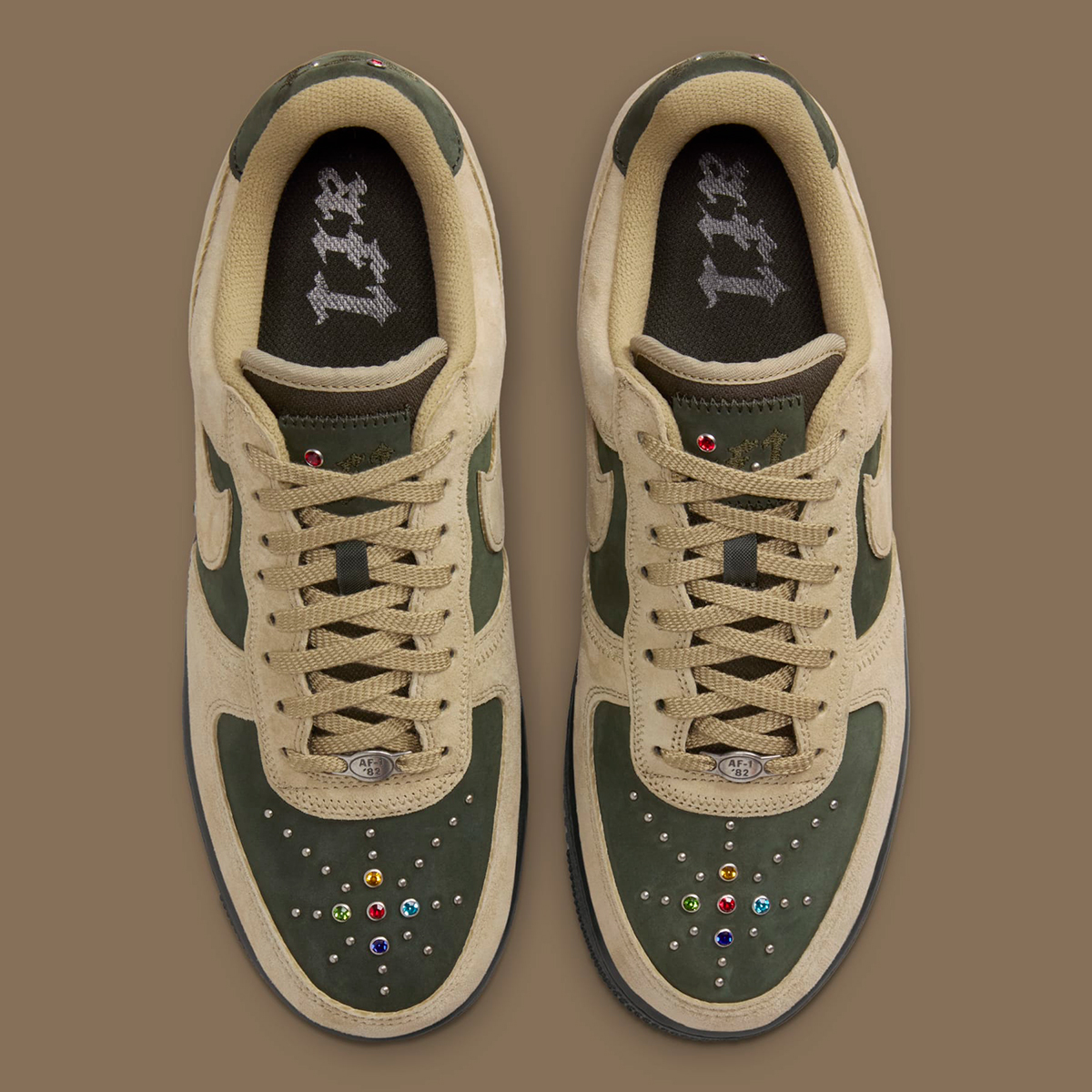 Nike Air Force 1 Low Dark Army Neutral Olive Hf0674 300 1