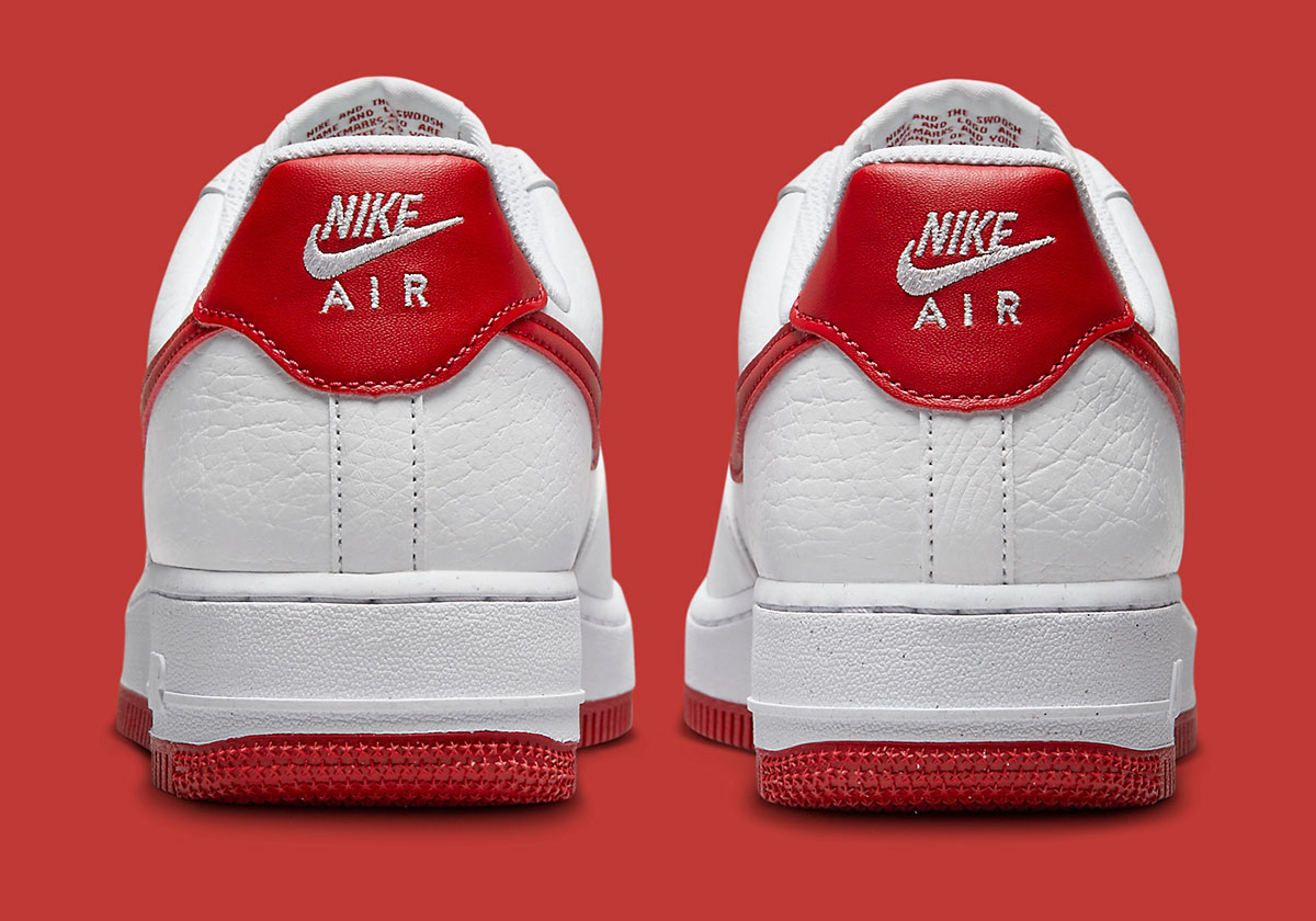 Nike Air Force 1 Low Next Nature White Red Dv3808 105 2