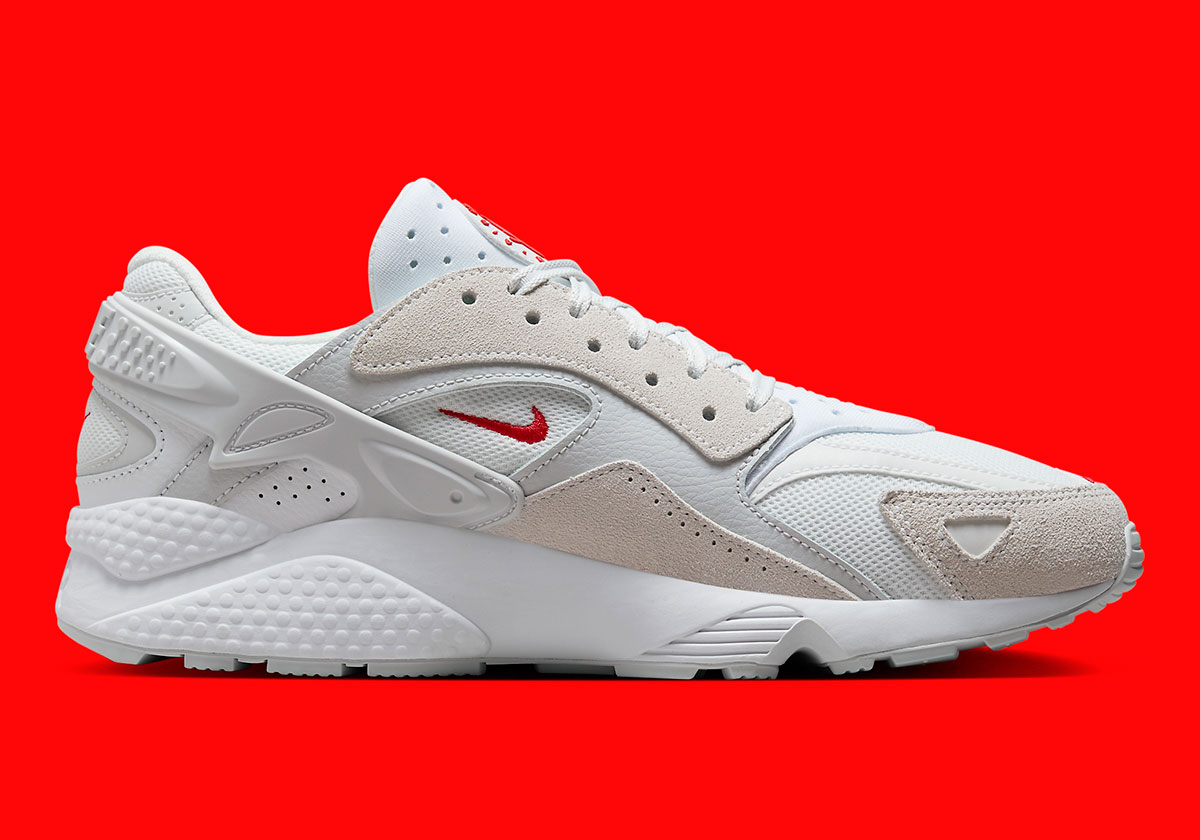 Nike Air Huarache Runner Summit White University Red Dz3306 102 8