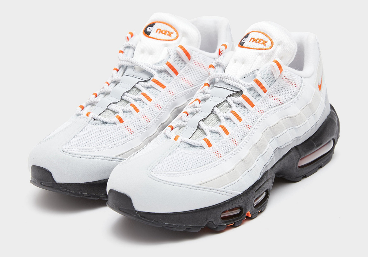 The Nike Air Max 95 Works In "Safety Orange" Accents