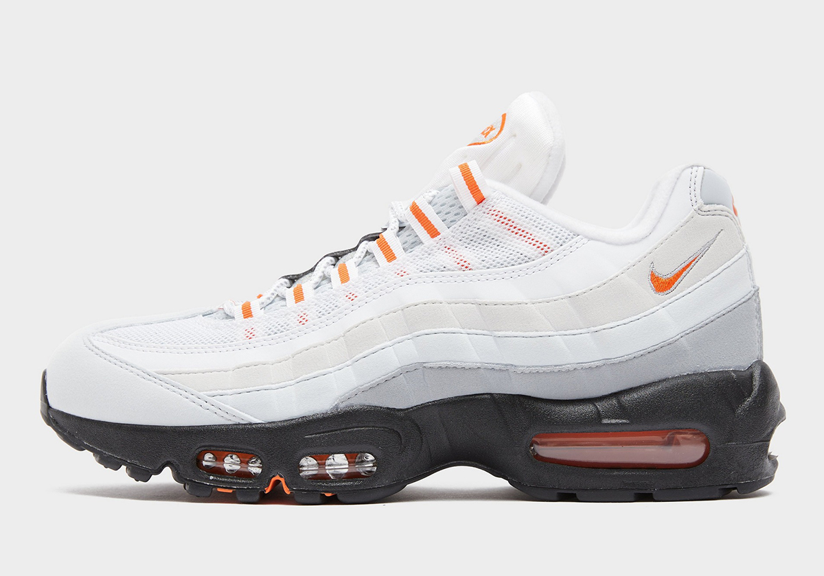 Nike Air Max 95 Wolf Grey Safety Orange Pure Platinum Hm0622 002 6