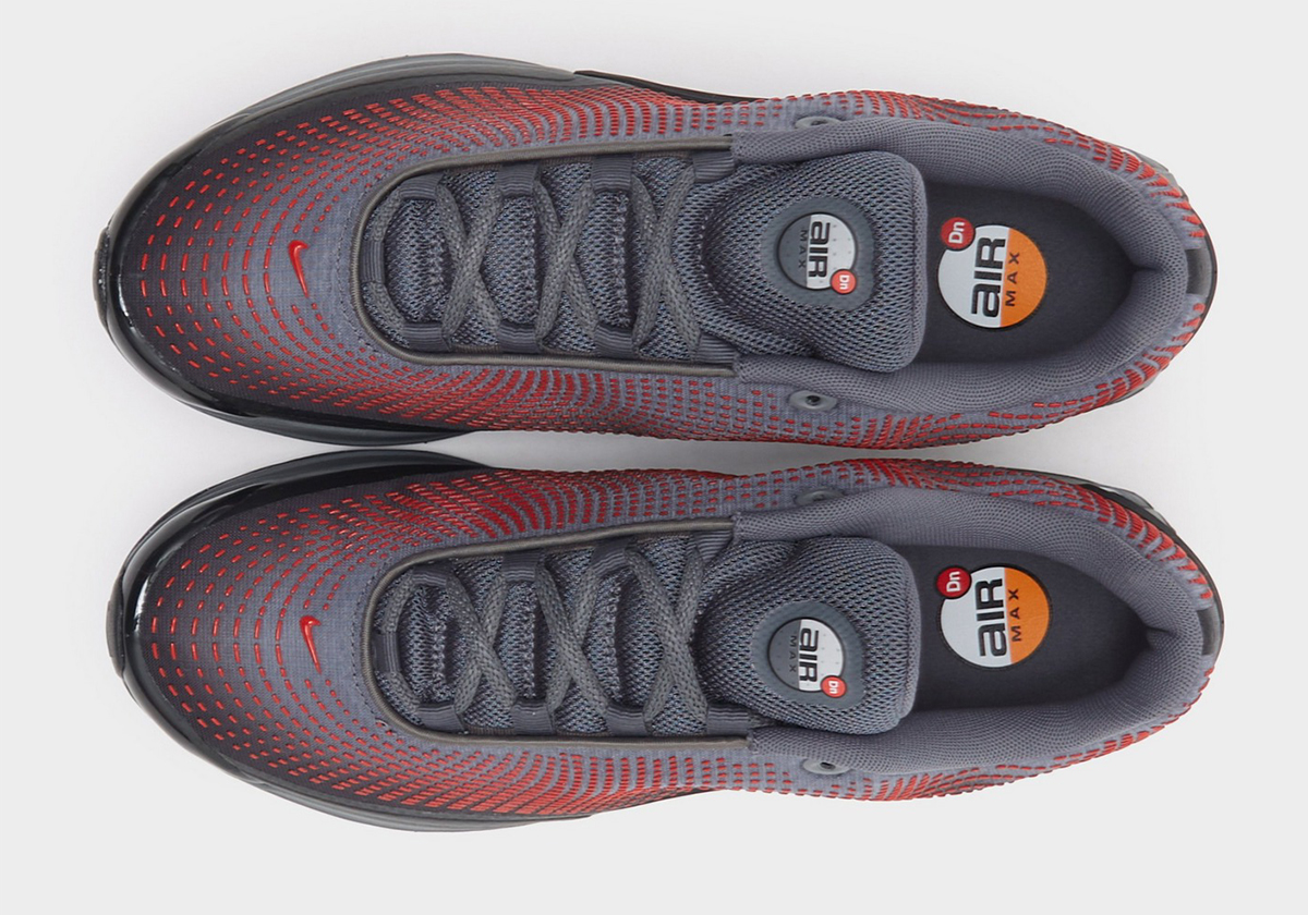 Nike Air Max Dn Black University Red Iron Grey Hm0708 002 4