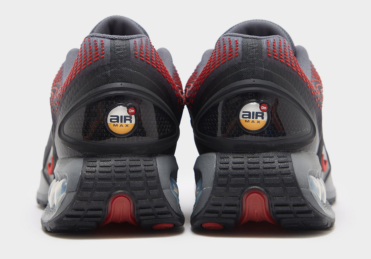 Nike Air Max Dn Black University Red Iron Grey Hm0708 002 6
