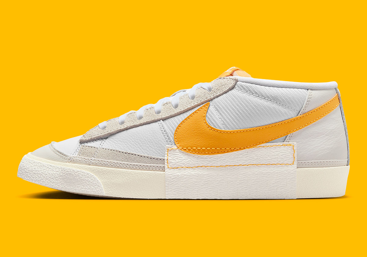 Nike Blazer Pro Club Low White University Gold Fj3694 102 5