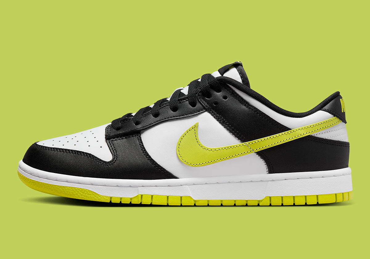 Nike Dunk Low Black Bright Cactus Dv0833 110 3