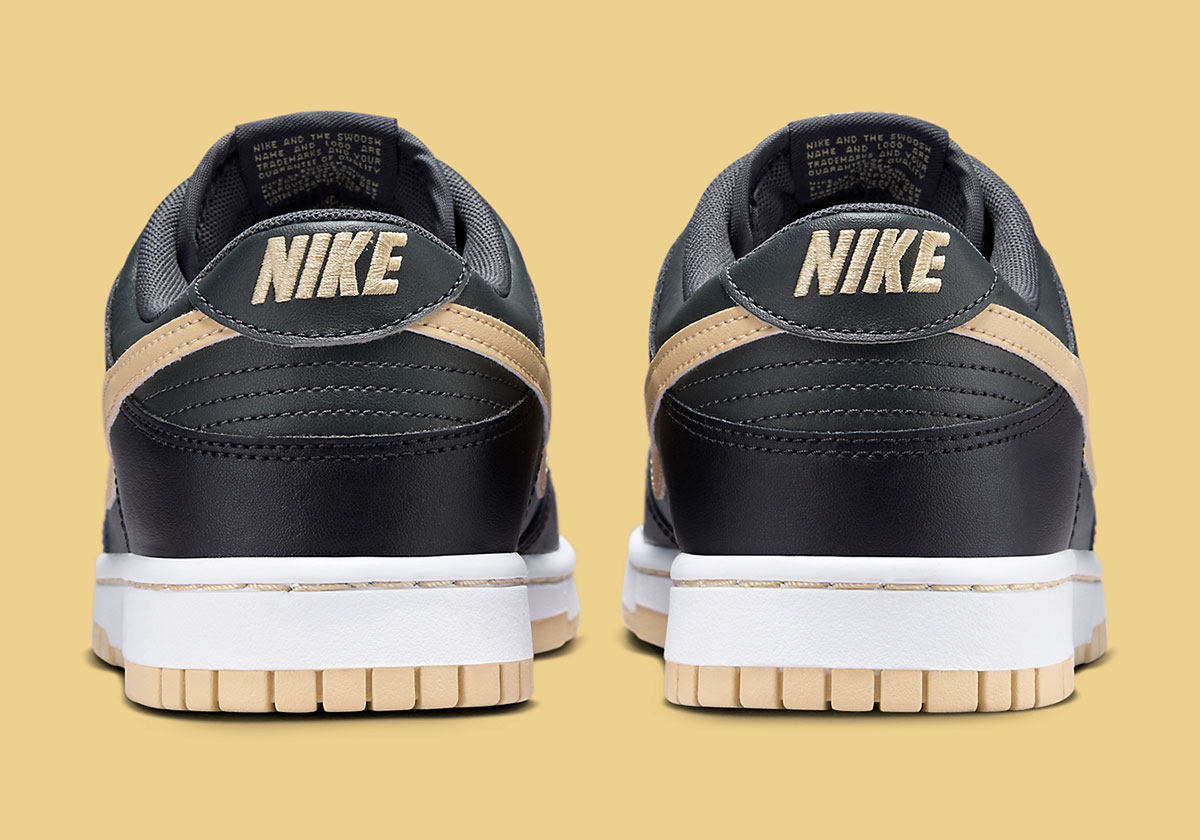 Nike Dunk Low Black Midnight Navy Tan Dv0831 005 1