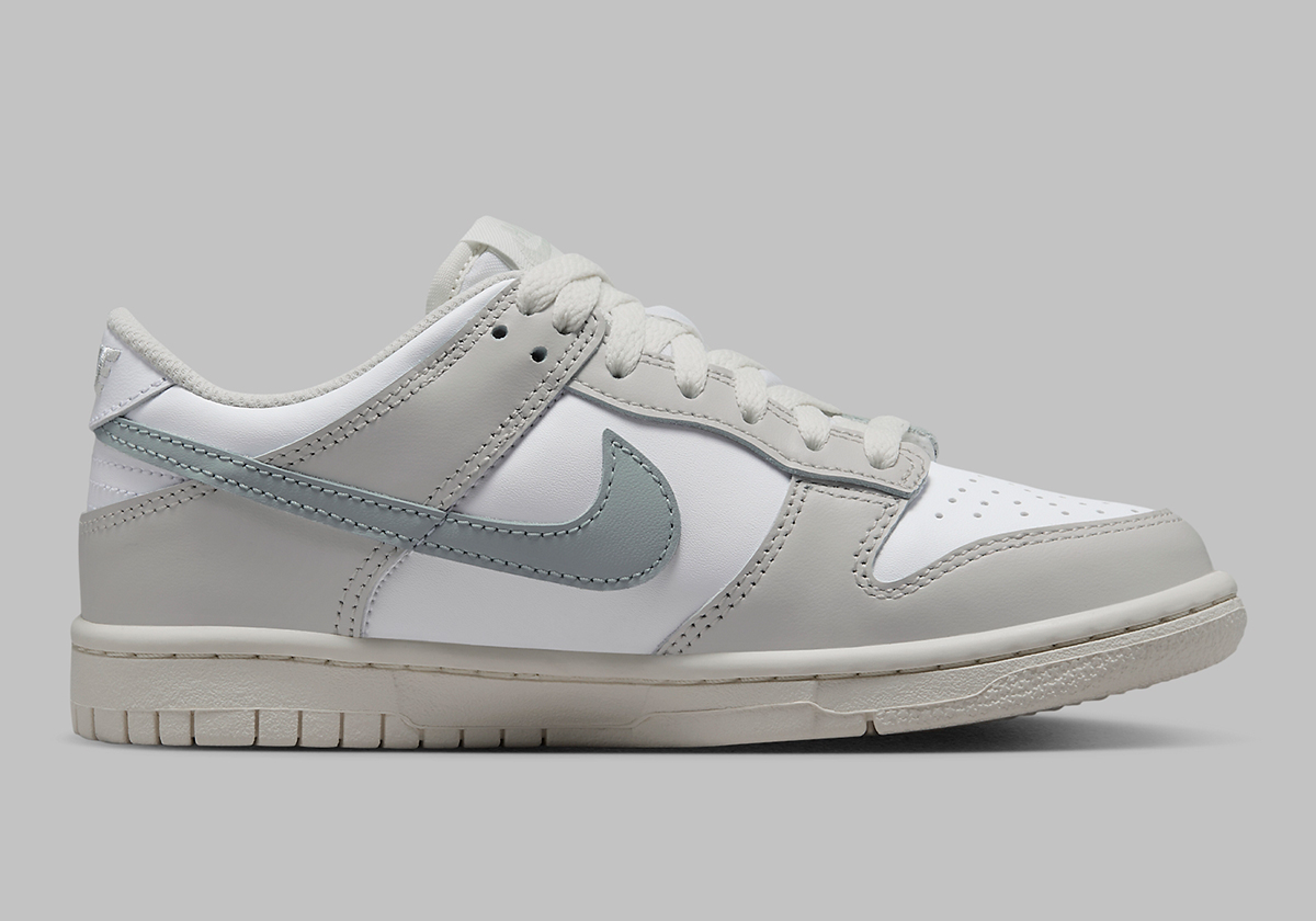 Nike Dunk Low Gs Light Silver Phantom Fb9109 109 6