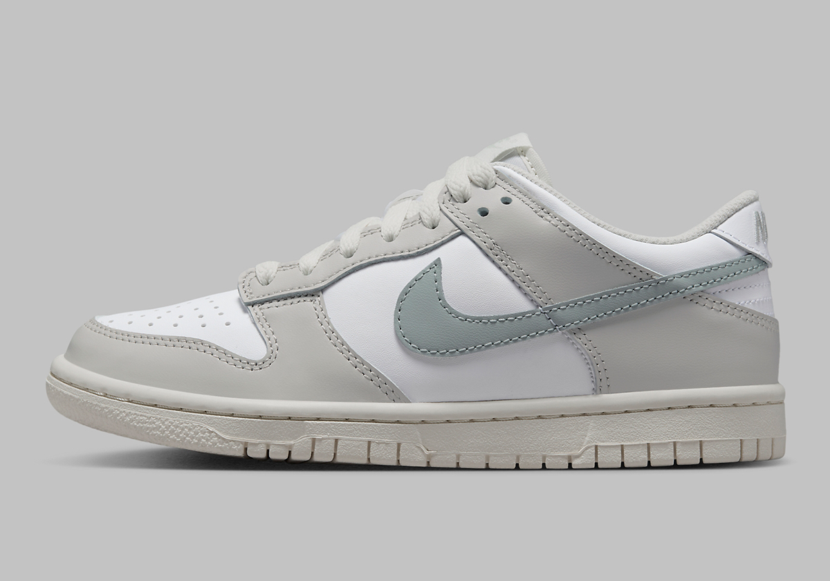 Nike Dunk Low Gs Light Silver Phantom Fb9109 109 7