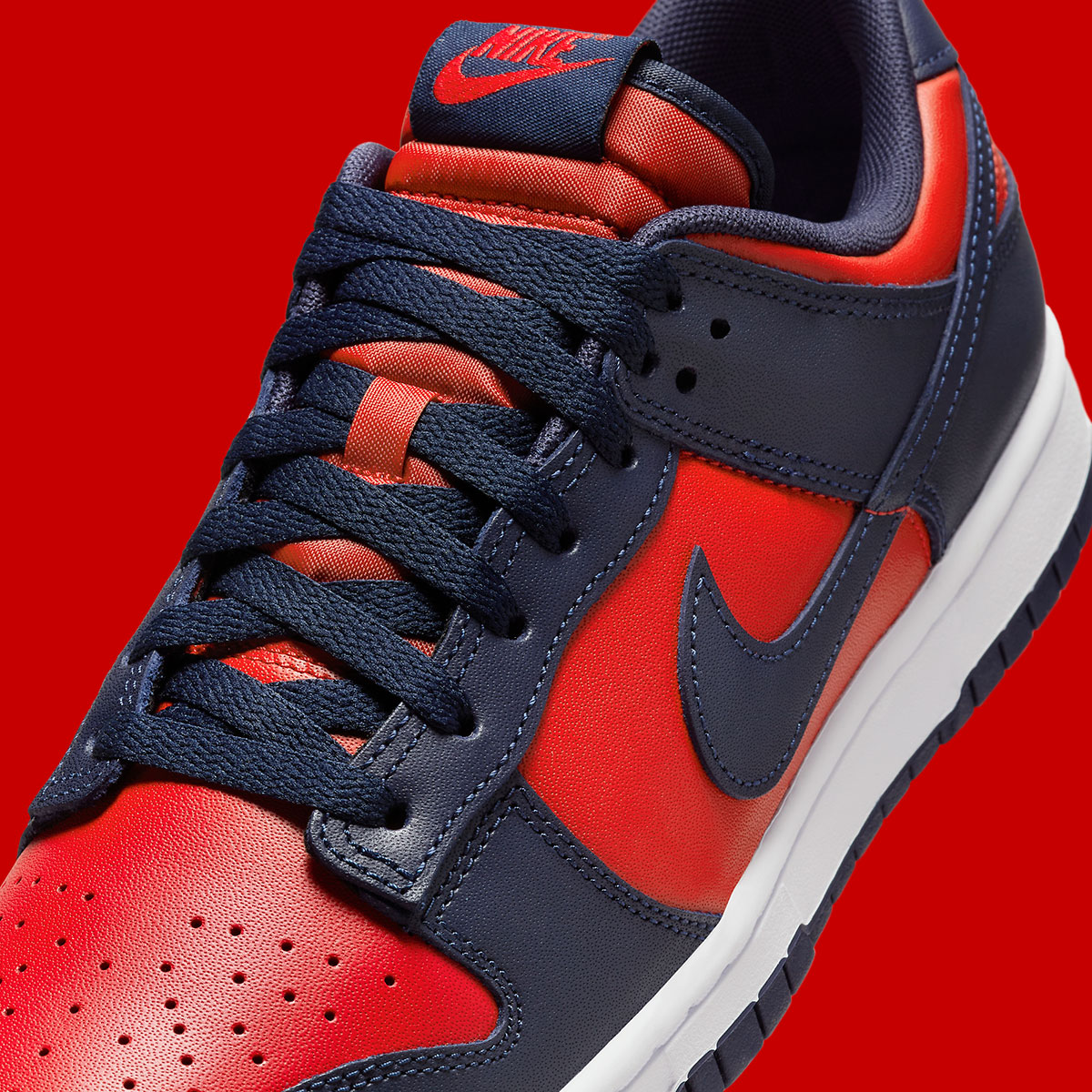 Nike Dunk Low Retro University Red Obsidian 2