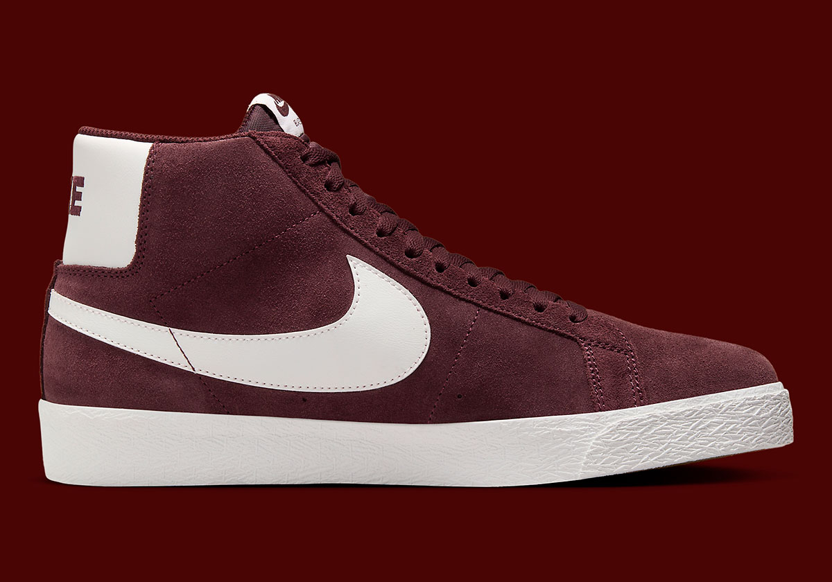 Nike Sb Blazer Mid Burgundy Crush Fd0731 600 6