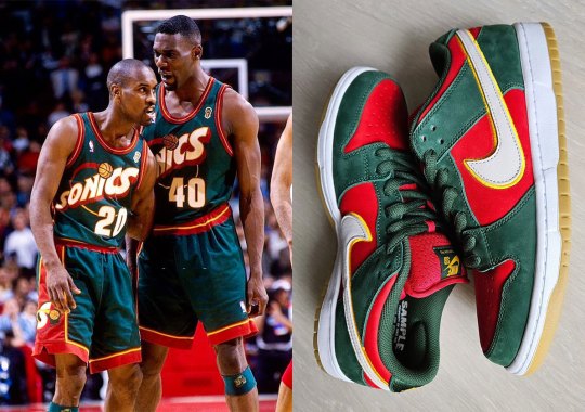 The Nike SB Dunk Low “Seattle Sonics” Will Release Holiday 2024