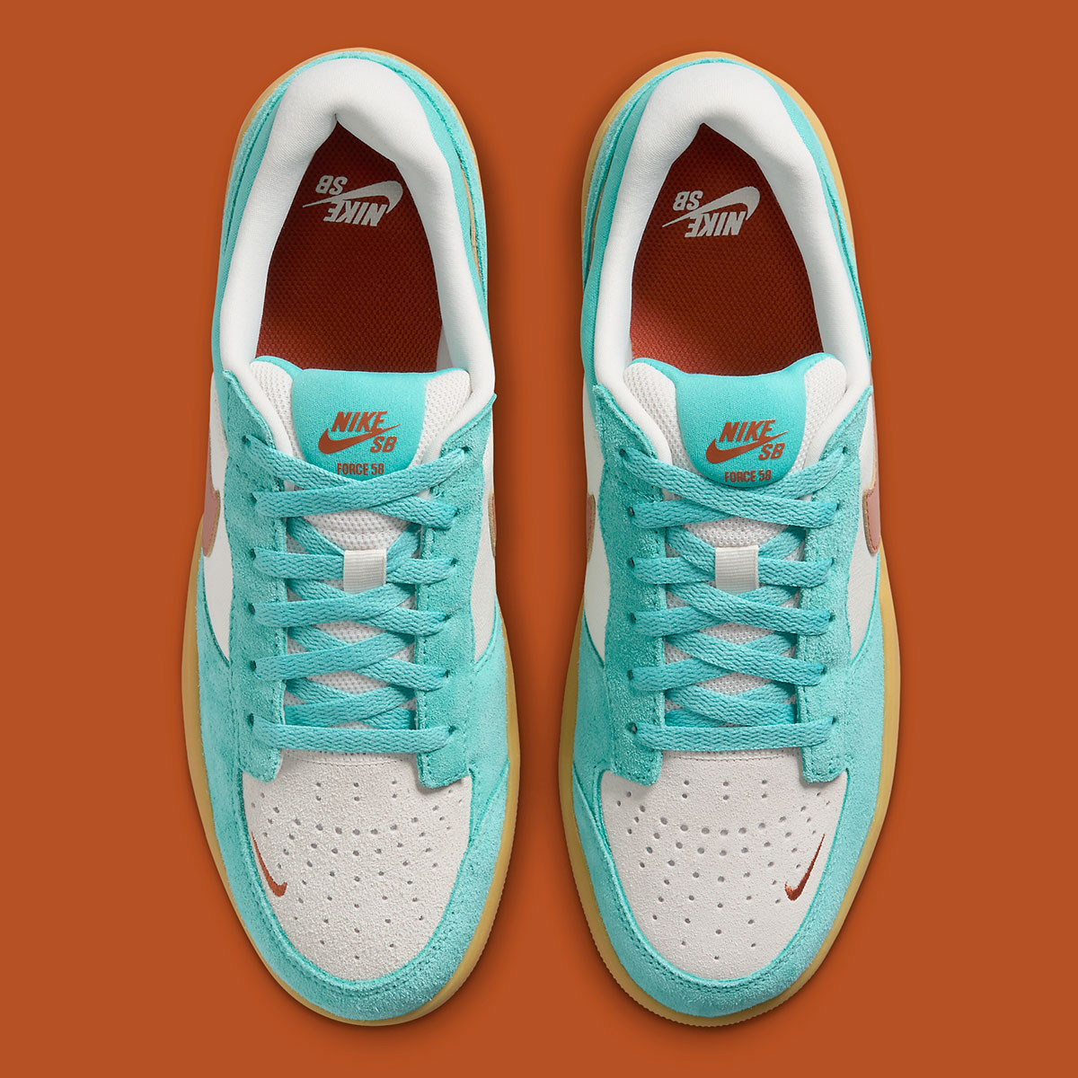 Nike Sb Force 58 Dusty Cactus Pecan Gum Dv5477 302 2