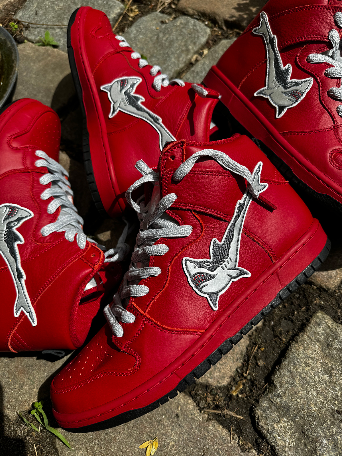 Oski Nike Sb Dunk High Red Friends And Family 4