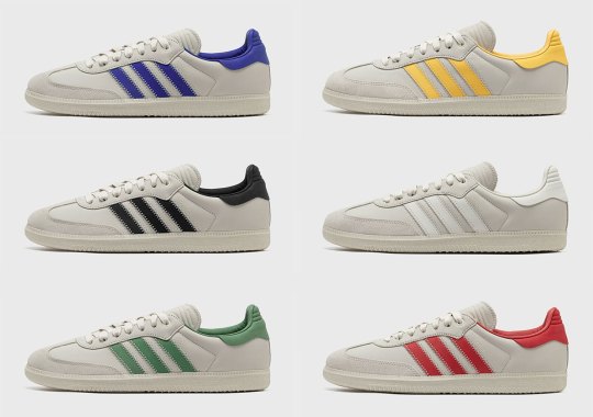 Pharrell’s adidas Samba Humanrace Drops In Six Colorways On May 15th