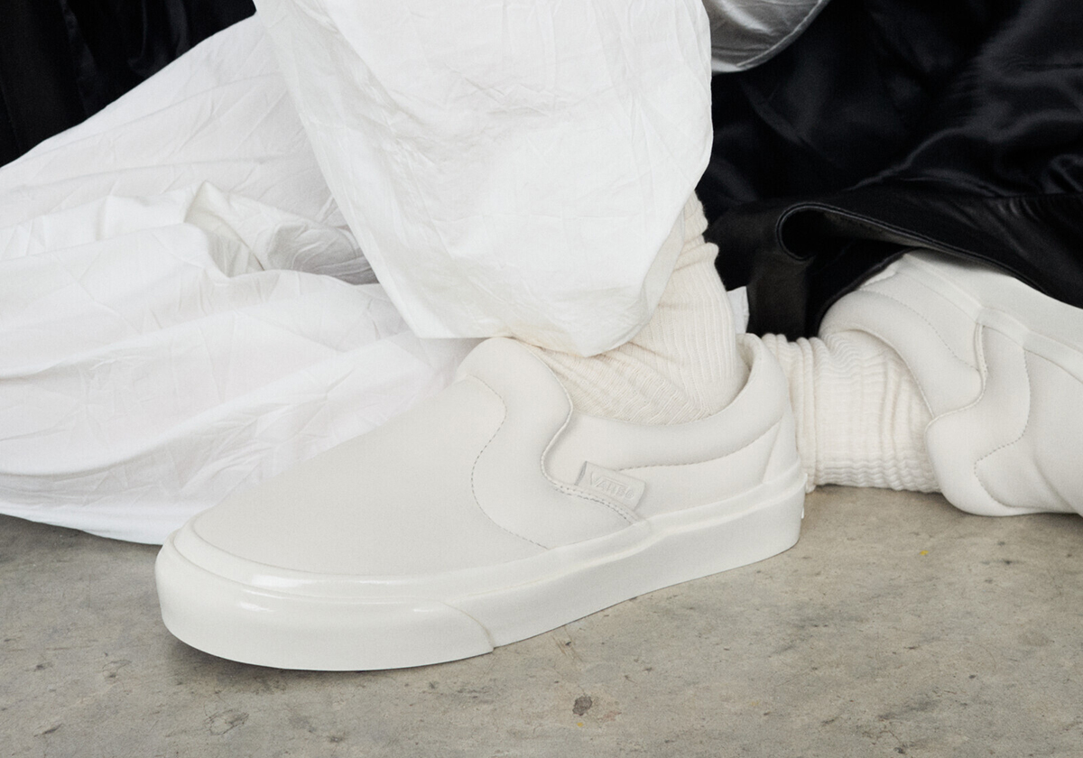 Proenza Schouler Vans Slip On Ecru 4