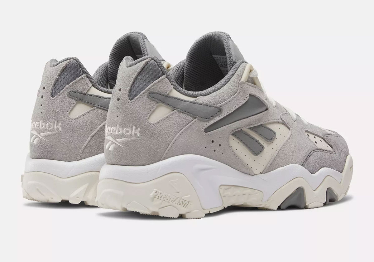 Reebok Preseason 94 Low Grey Suede Cream 100202786 3