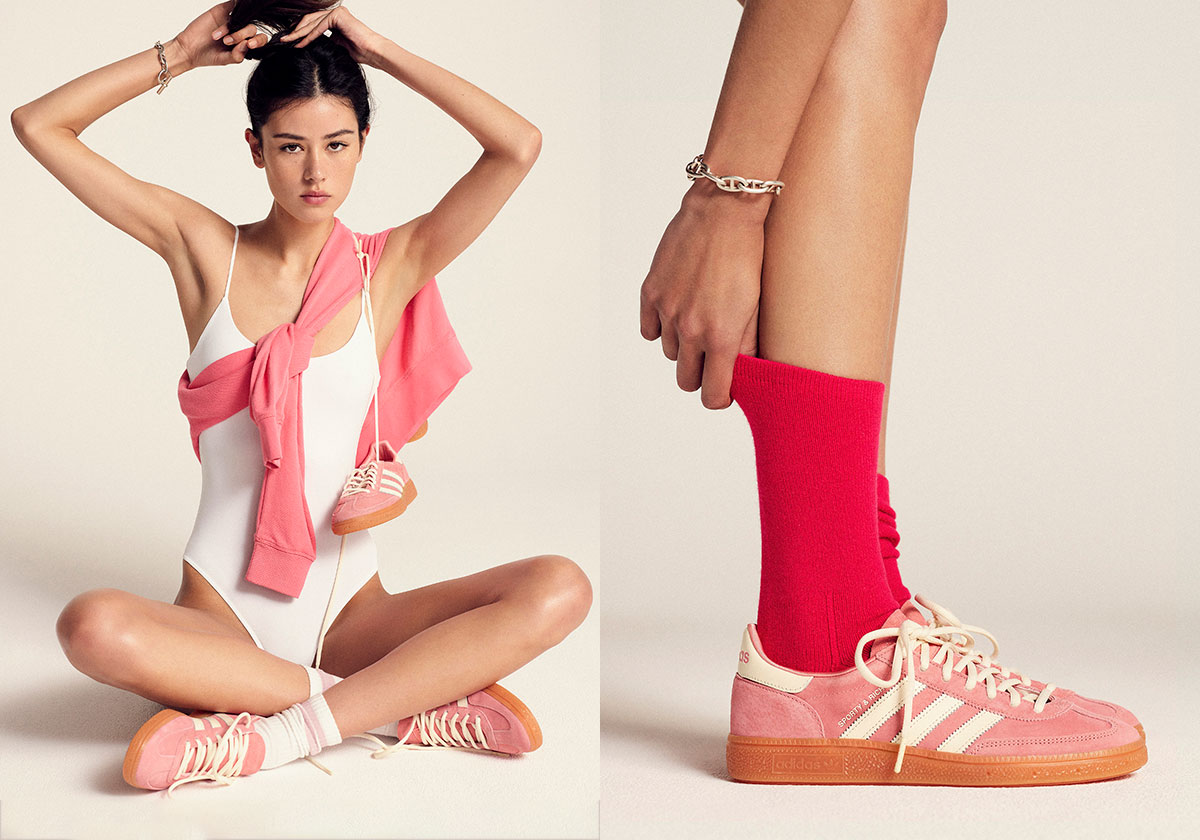 Sporty And Rich Adidas Handball Spezial Pink