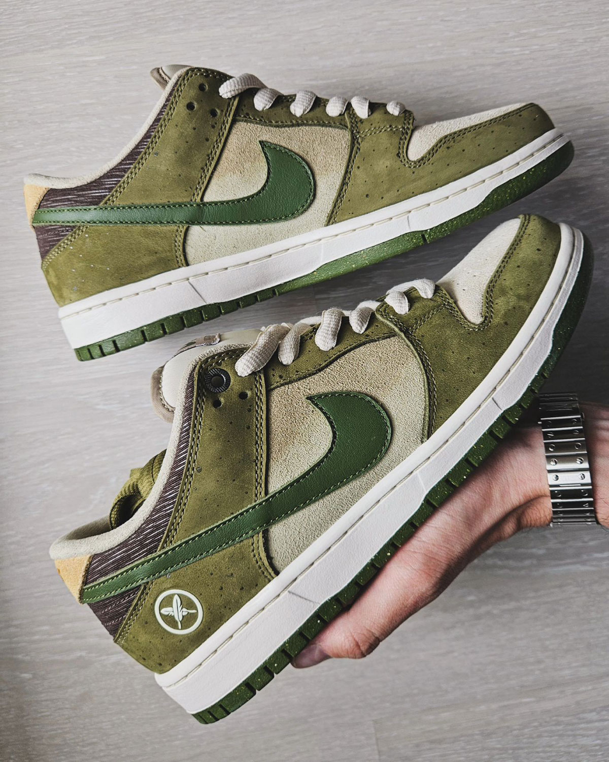 Yuto Horigome Nike Sb Dunk Low Asparagus Hf8022 300 3