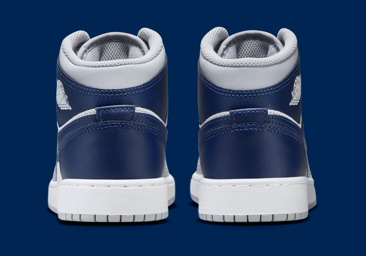 Air Jordan 1 Mid Grey Navy White Da8426 104 1