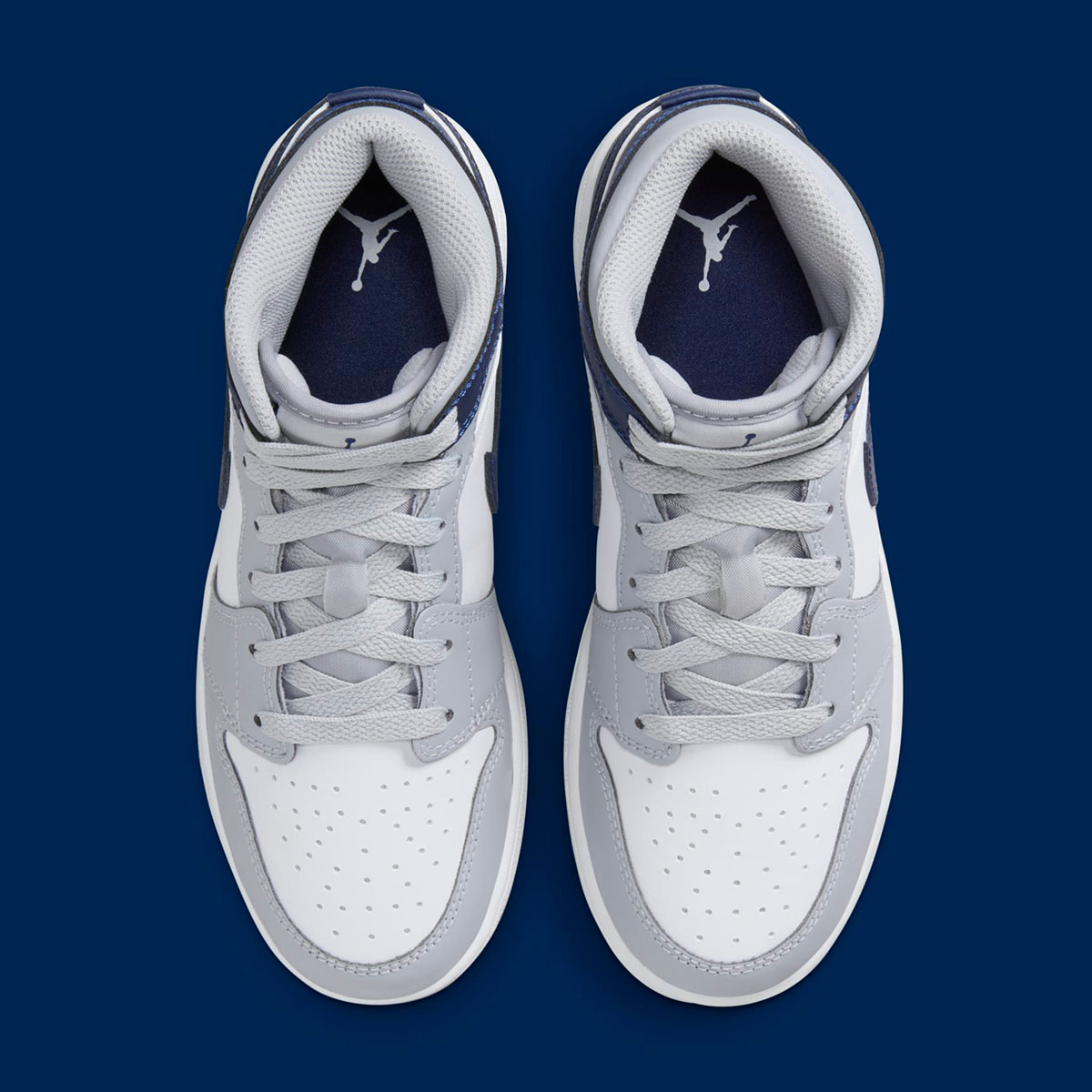 Air Jordan 1 Mid Grey Navy White Da8426 104 5