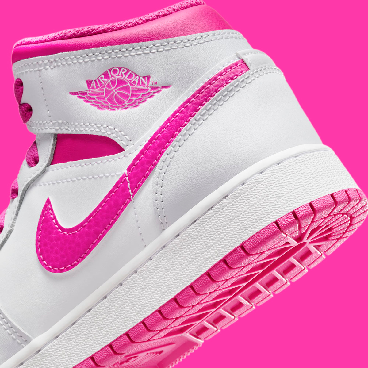 Air Jordan 1 Mid Gs Iris Whisper Fire Pink Fd8780 500 8