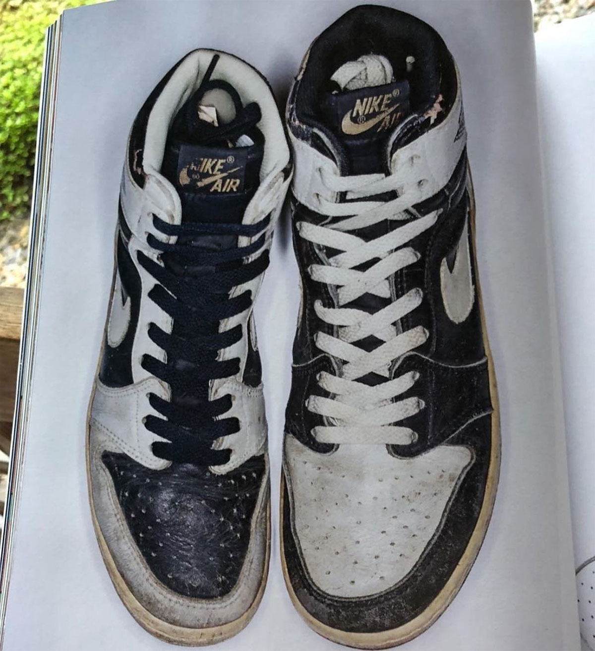 Air Jordan 1 Reverse Shadow 1985 Sample
