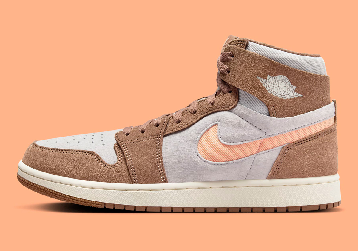 Air Jordan 1 Zoom Cmft 2 Light Brown Crimson Tint Dv1307 200 5