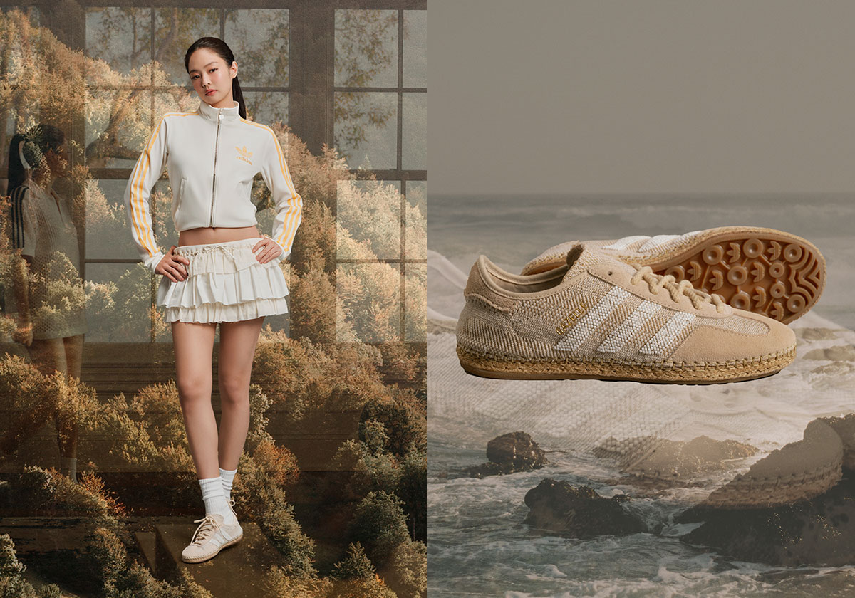Jennie Blackpink Clot Adidas Gazelle 1