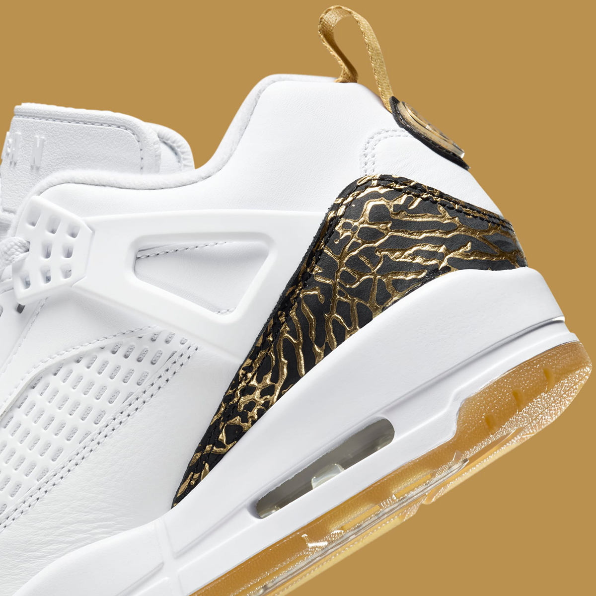Jordan Spizike Low White Black Gold Gum Hj9019 100 5
