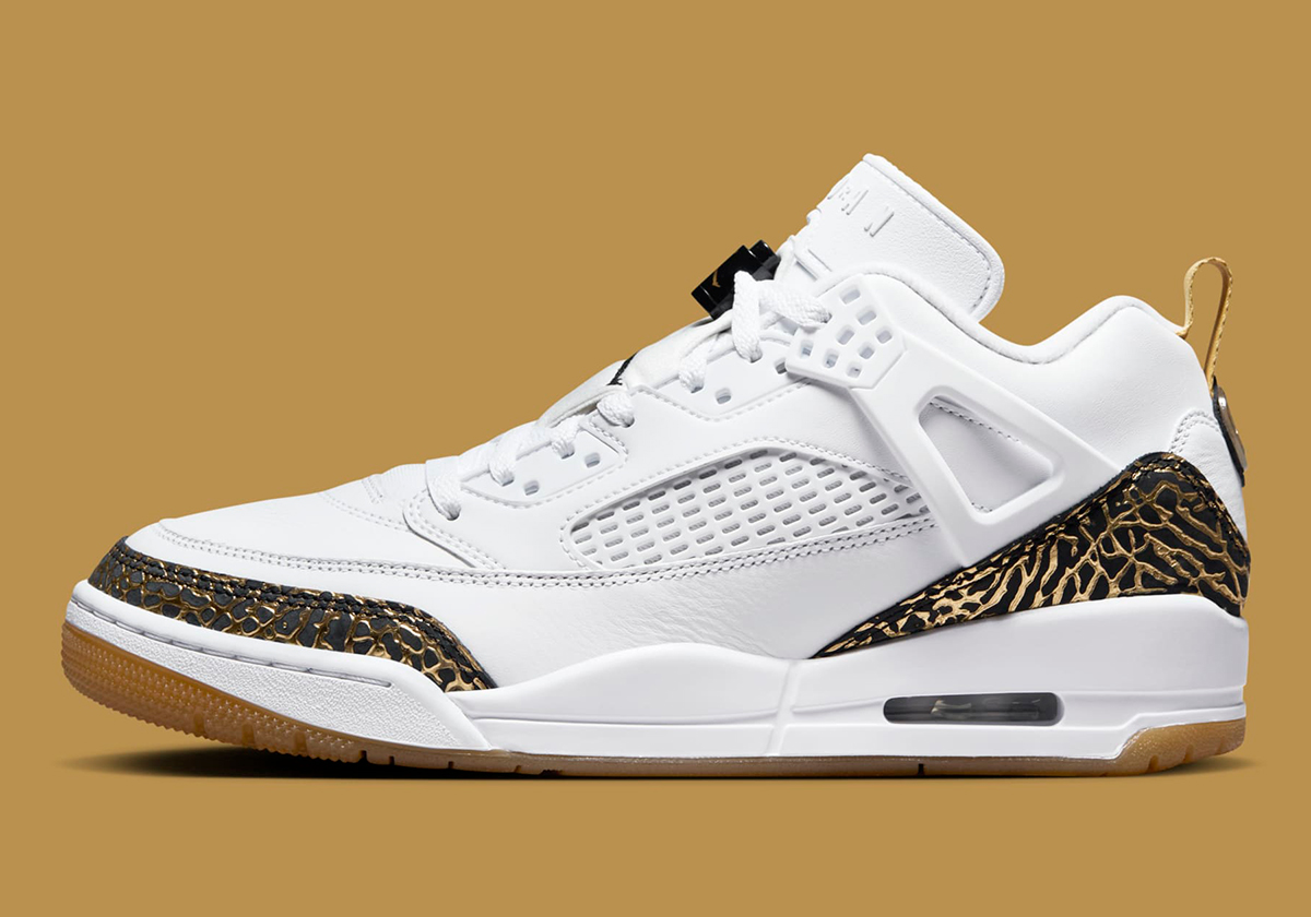 Jordan Spizike Low White Black Gold Gum Hj9019 100 9