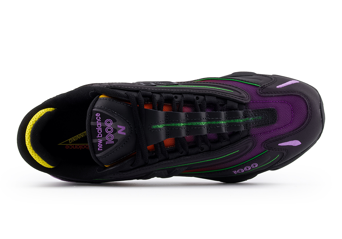 New Balance 1000 Black Multi Color M1000tp 3
