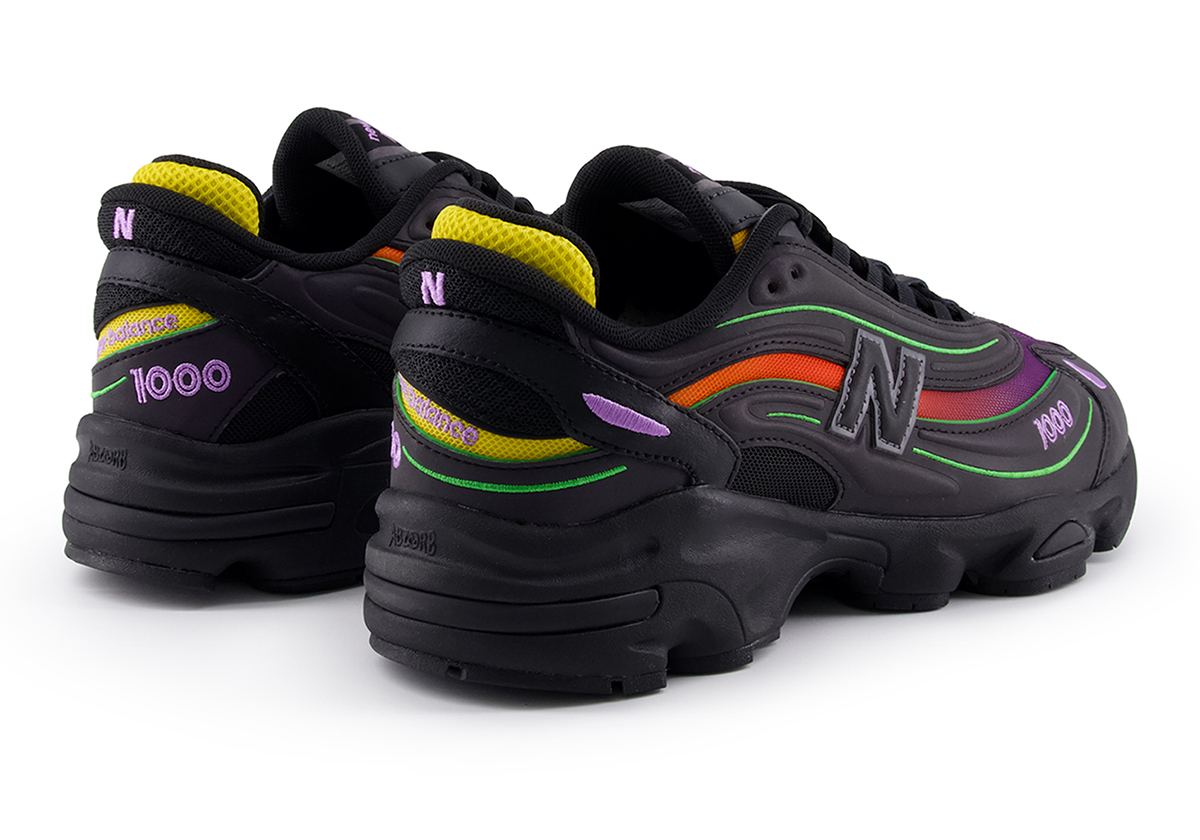 New Balance 1000 Black Multi Color M1000tp 7