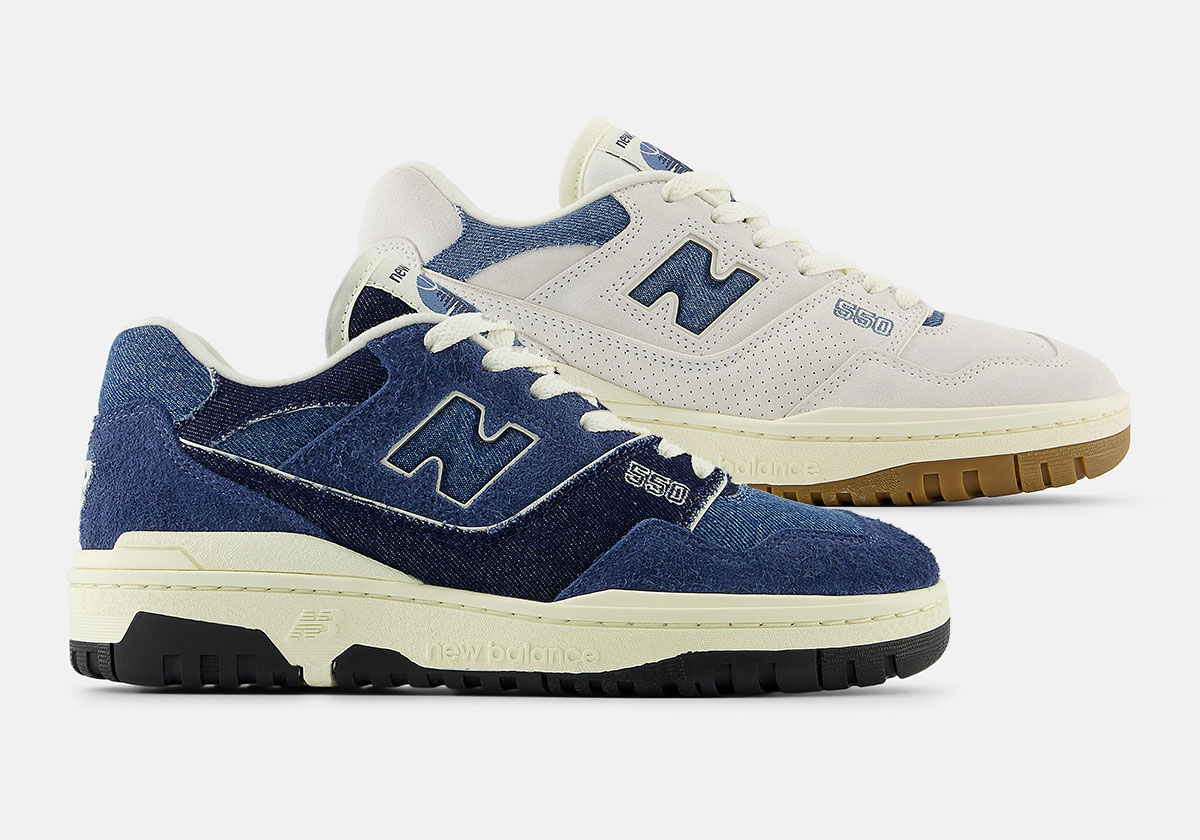 Available Now: The New Balance 550 “Denim Pack”