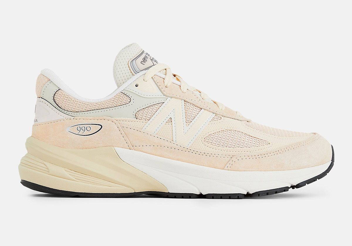 New Balance 990v6 Made In Usa Vintage Rose Sea Salt U990vr6 7