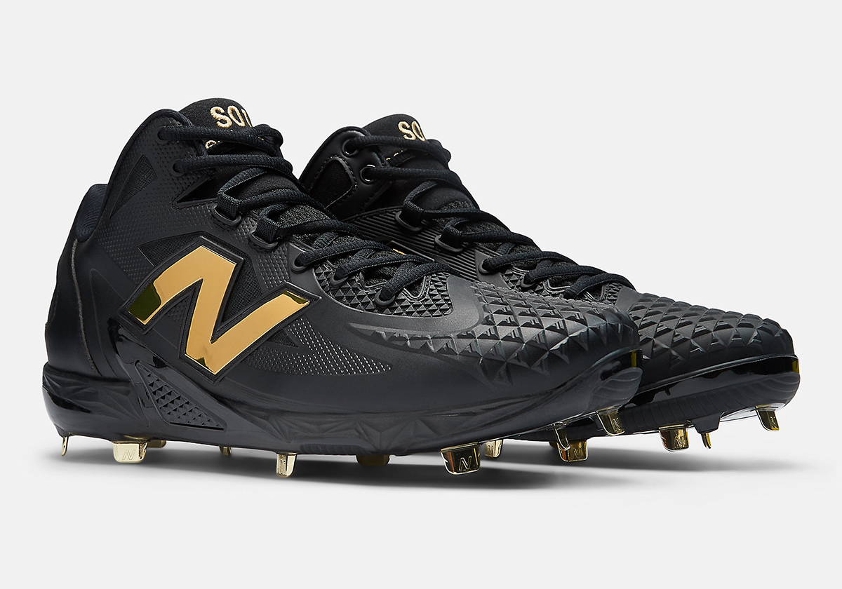 New Balance Ohtani 1 Cleats Black Mshobk1 4