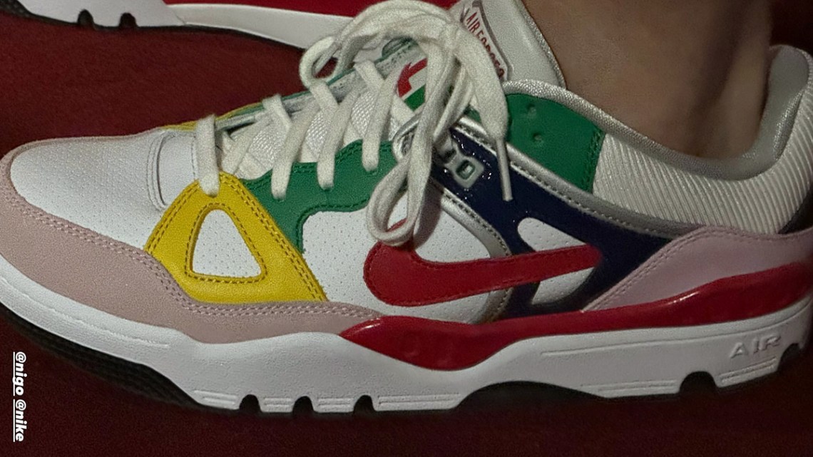 Nigo Nike Air Force Iii Rasta 2