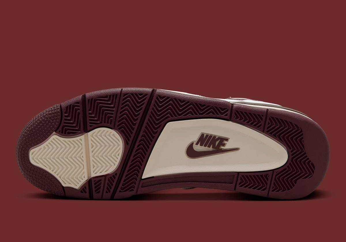 Nike Air Flight 89 White Burgundy Crush Phantom Fq8256 100 8