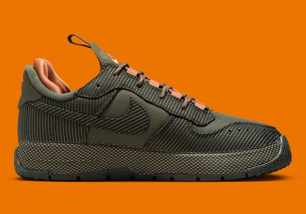 Nike Air Force 1 Wild Olive Green Orange Fb2348 302 5