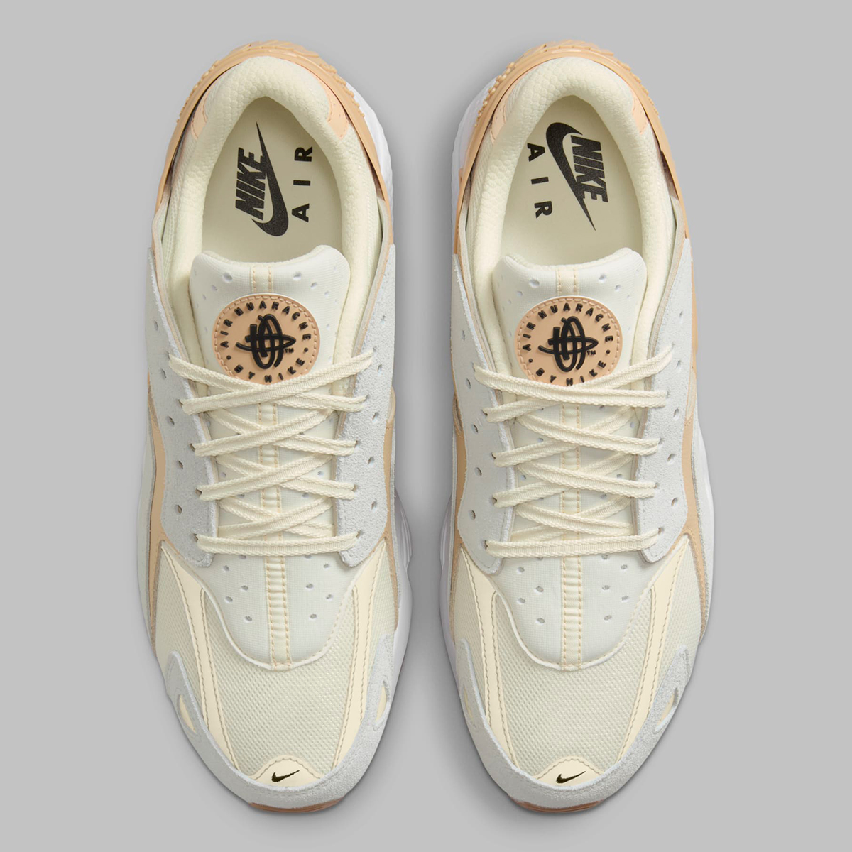 Nike Air Huarache Runner Light Smoke Grey Coconut Milk Dz3306 104 7