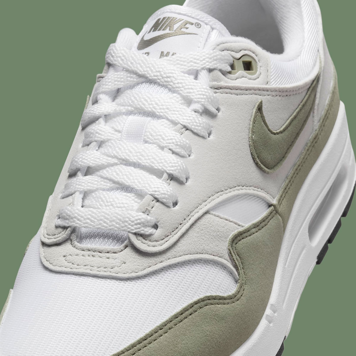 Nike Air Max 1 White Light Army Neutral Grey Black Dz2628 112 4