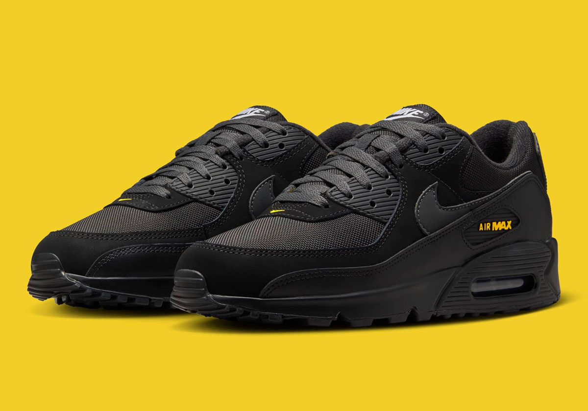 Nike Air Max 90 Black Speed Yellow Hm0628 001 1