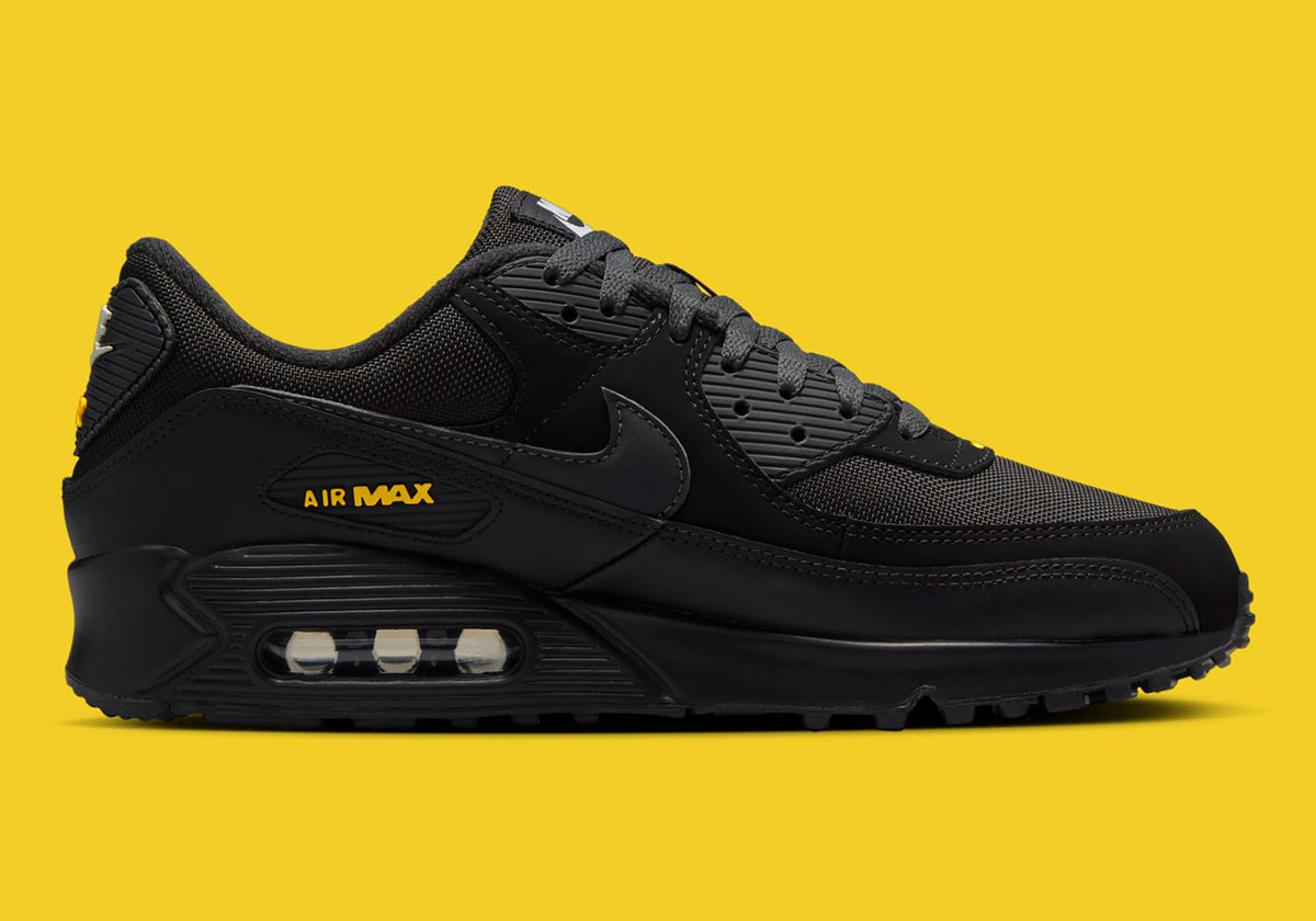 Nike Air Max 90 Black Speed Yellow Hm0628 001 3