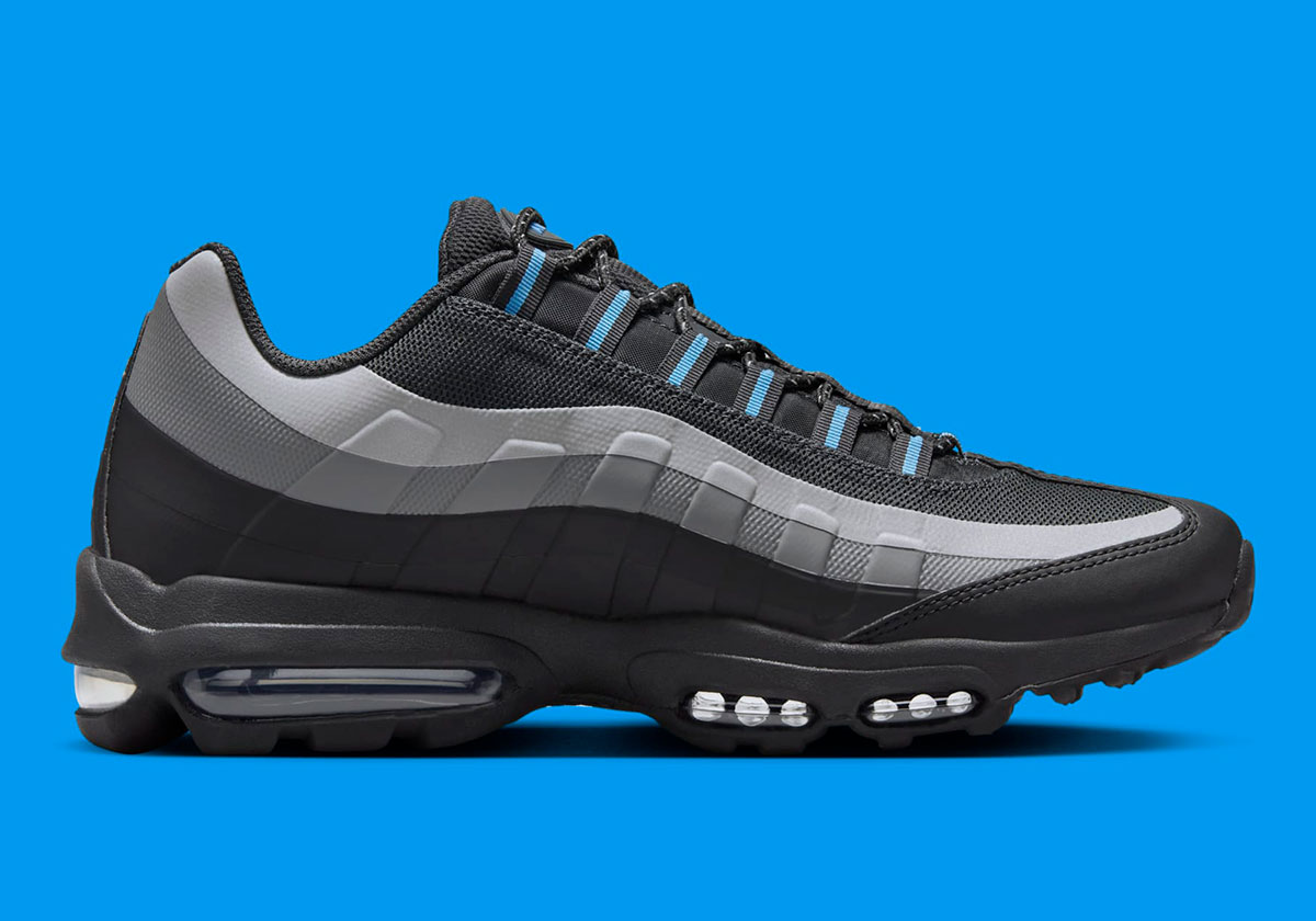 Nike Air Max 95 Ultra Black Neutral Grey University Blue Hm9608 001 3